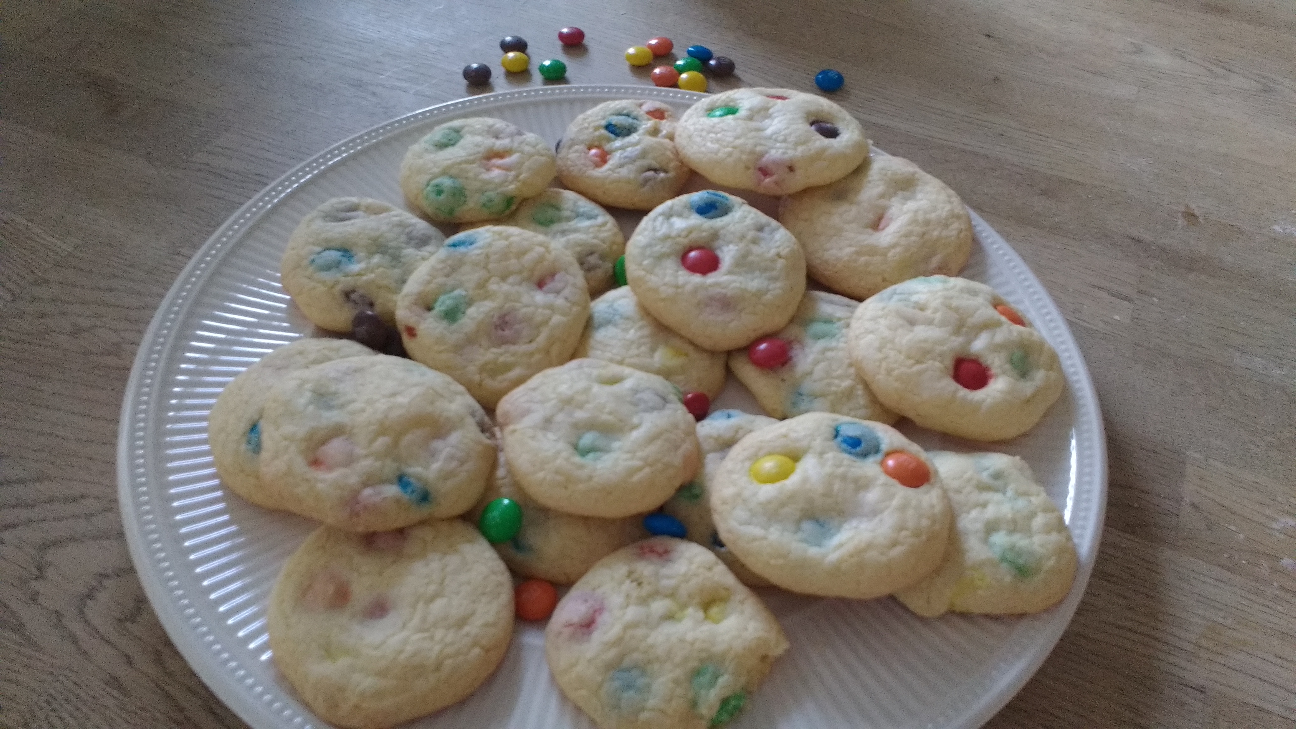 M&M koekjes