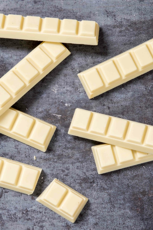 Crunchy witte chocoladeschotsen