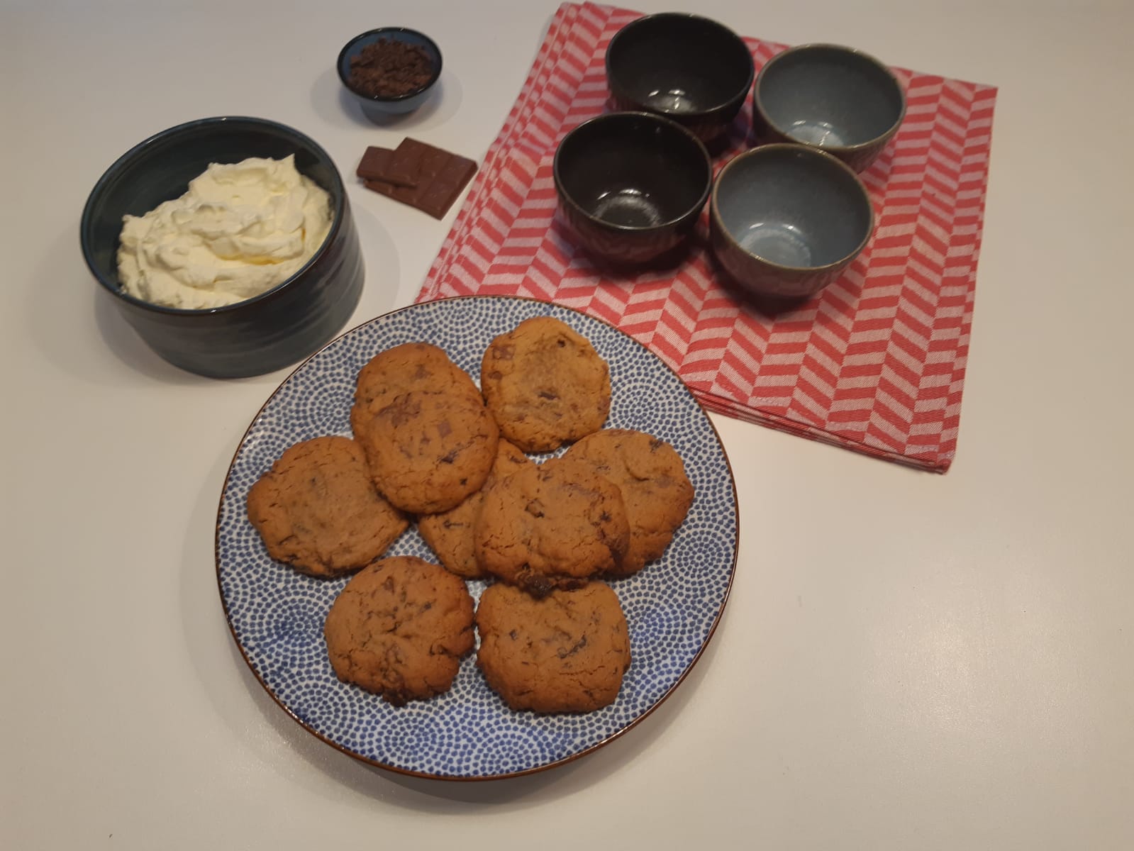 Mini koekjes-tiramisu’s